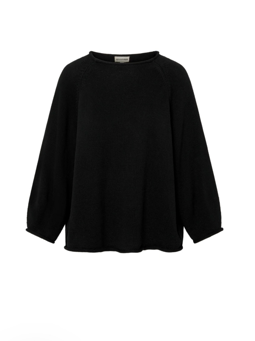 Sounderhaus Jeanie Sweater in True Black - Picture 4 of 10